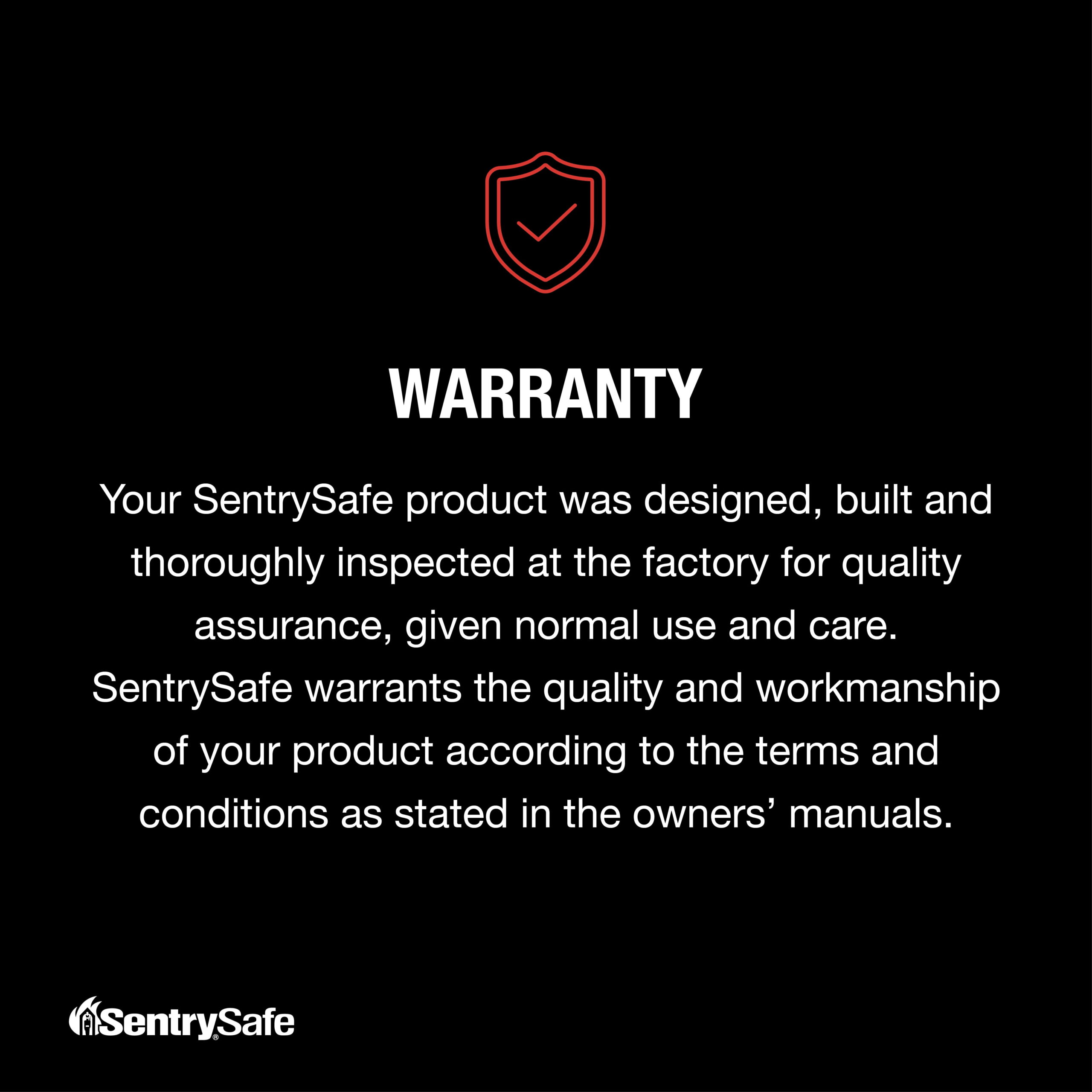 SentrySafe SFW123CS Fire-Resistant and Waterproof Safe, Dial Combination Lock, 1.23 Cu. ft. Each - Image 6