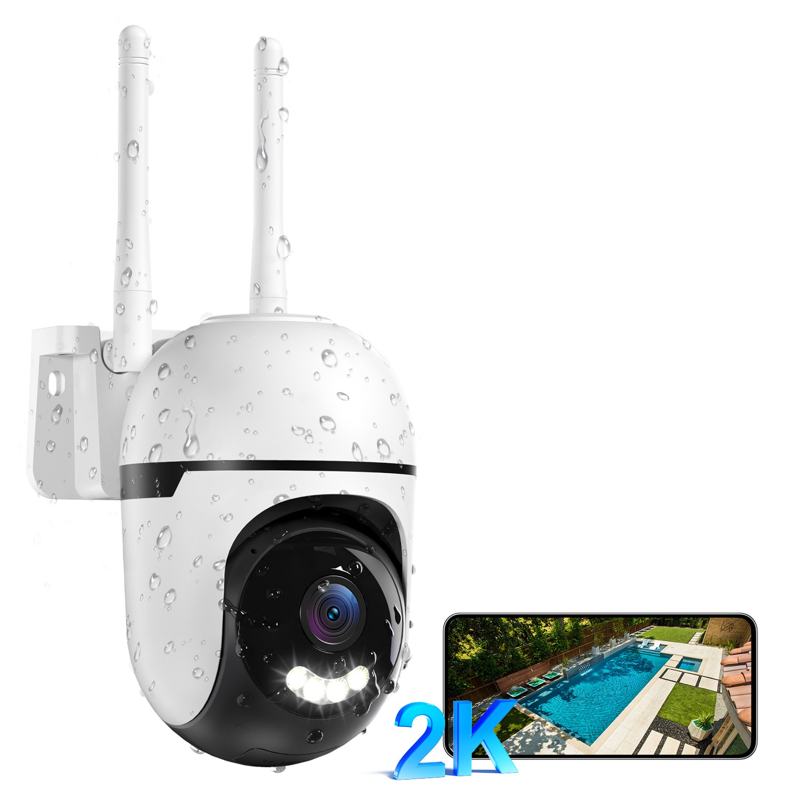 Outdoor Waterproof WiFi PTZ Security Camera – Smart Surveillance - Image 2